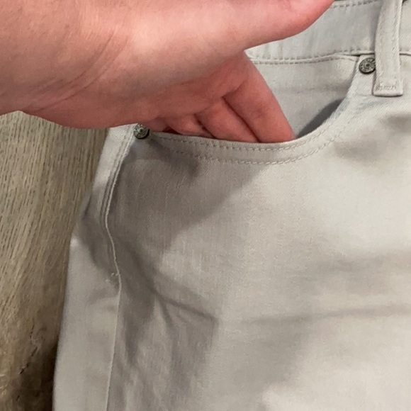 Talbots Women's Flawless Five Pockets Slim Ankle Light Gray Jeans Size 22WP - Picture 2 of 7